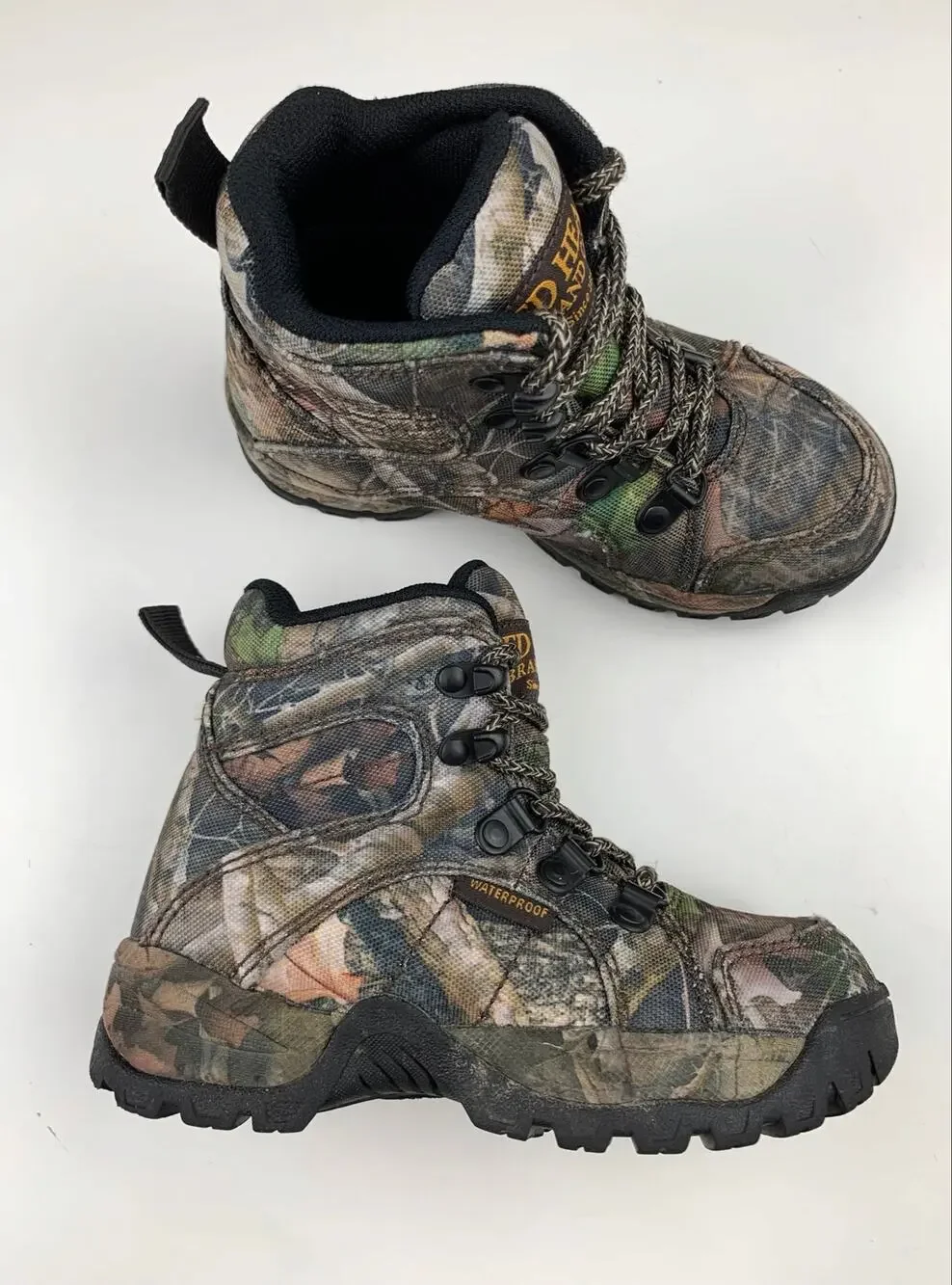 RedHead Timber Buck Waterproof Hunting Boots TrueTimber Kanati Kids Size 11